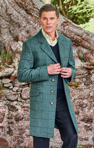 Men's British Tweed Paddock Coat