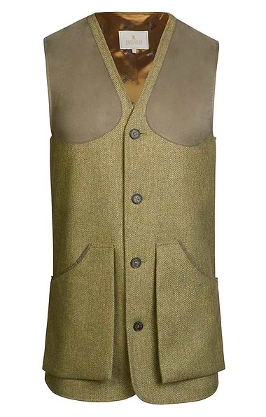 Men's Scottish Saxony Tweed Waistcoat