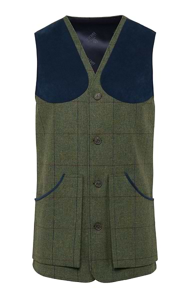 Men's Scottish Saxony Tweed Waistcoat