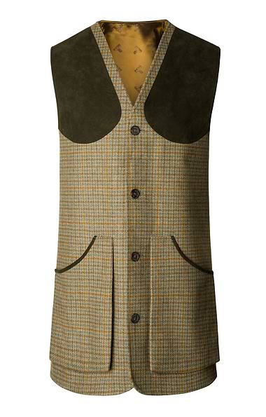 Men's Scottish Saxony Tweed Waistcoat