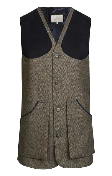 Men's Scottish Saxony Tweed Waistcoat