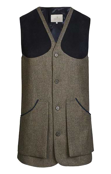 Men's Scottish Saxony Tweed Waistcoat