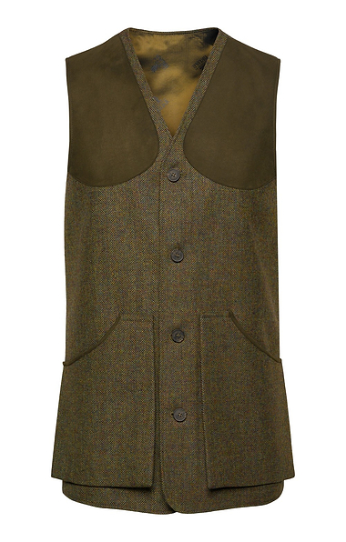 Men's Scottish Saxony Tweed Waistcoat