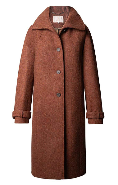 Ladies Tweed Raglan Coat