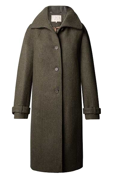 Ladies Tweed Raglan Coat