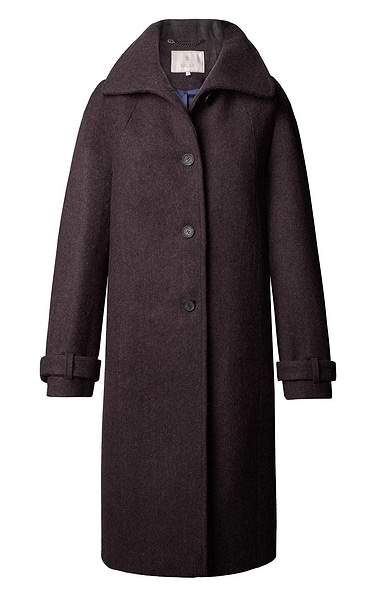 Ladies Tweed Raglan Coat