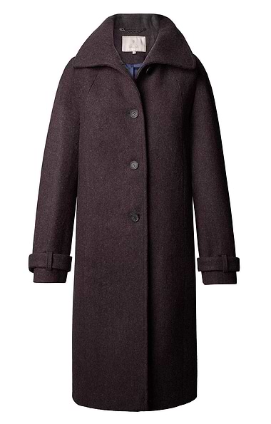 Ladies Tweed Raglan Coat