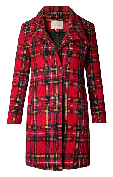 Ladies Harris Funnel Coat