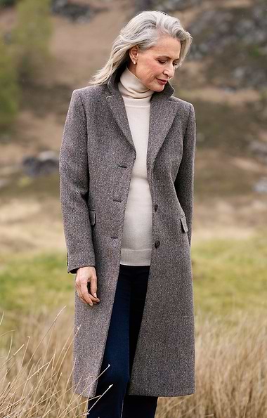 Ladies Harris Tweed® College Coat