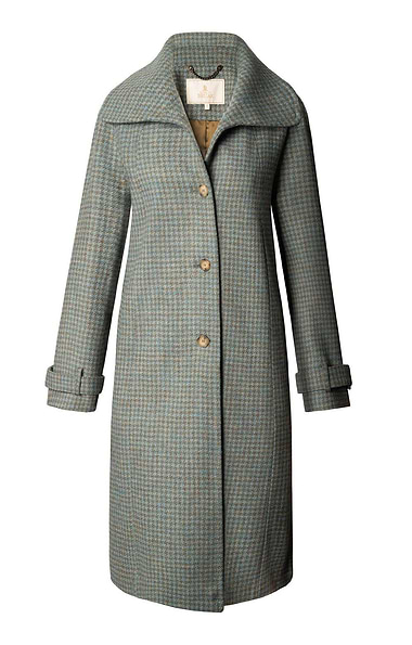 Ladies Harris Raglan Coat