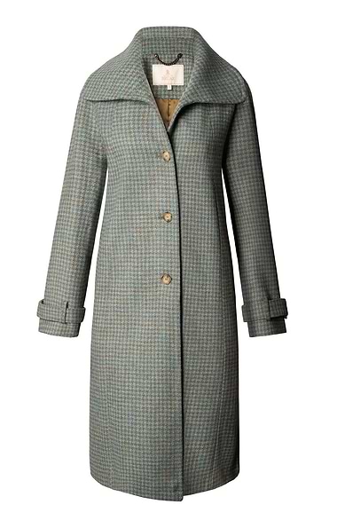 Ladies Harris Raglan Coat
