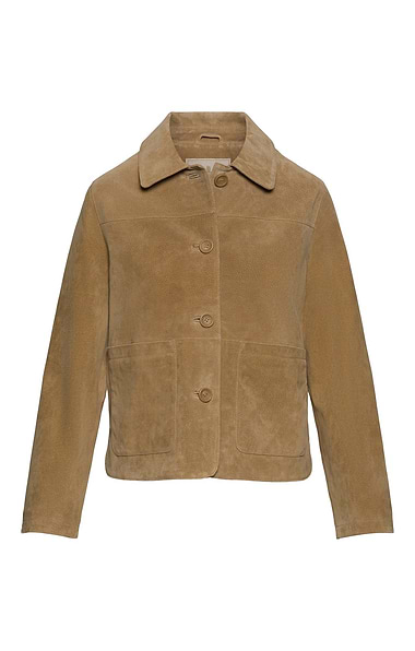 Ladies Suede Barn Jacket