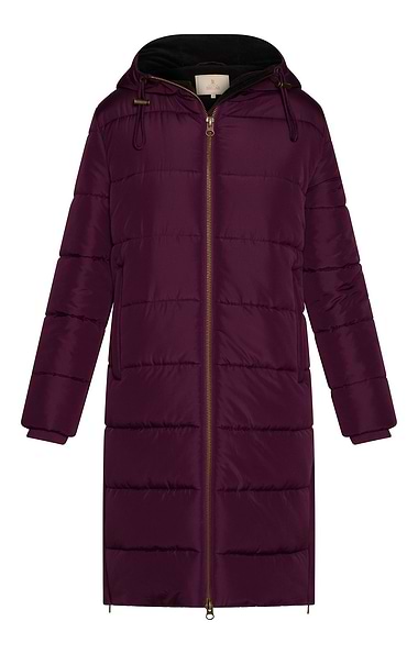 Ladies Side Zip Quilted Coat