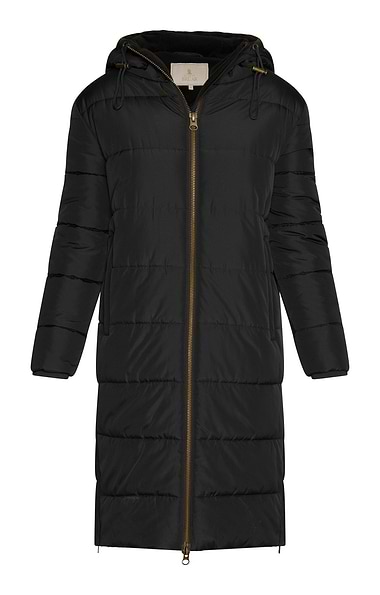 Ladies Side Zip Quilted Coat