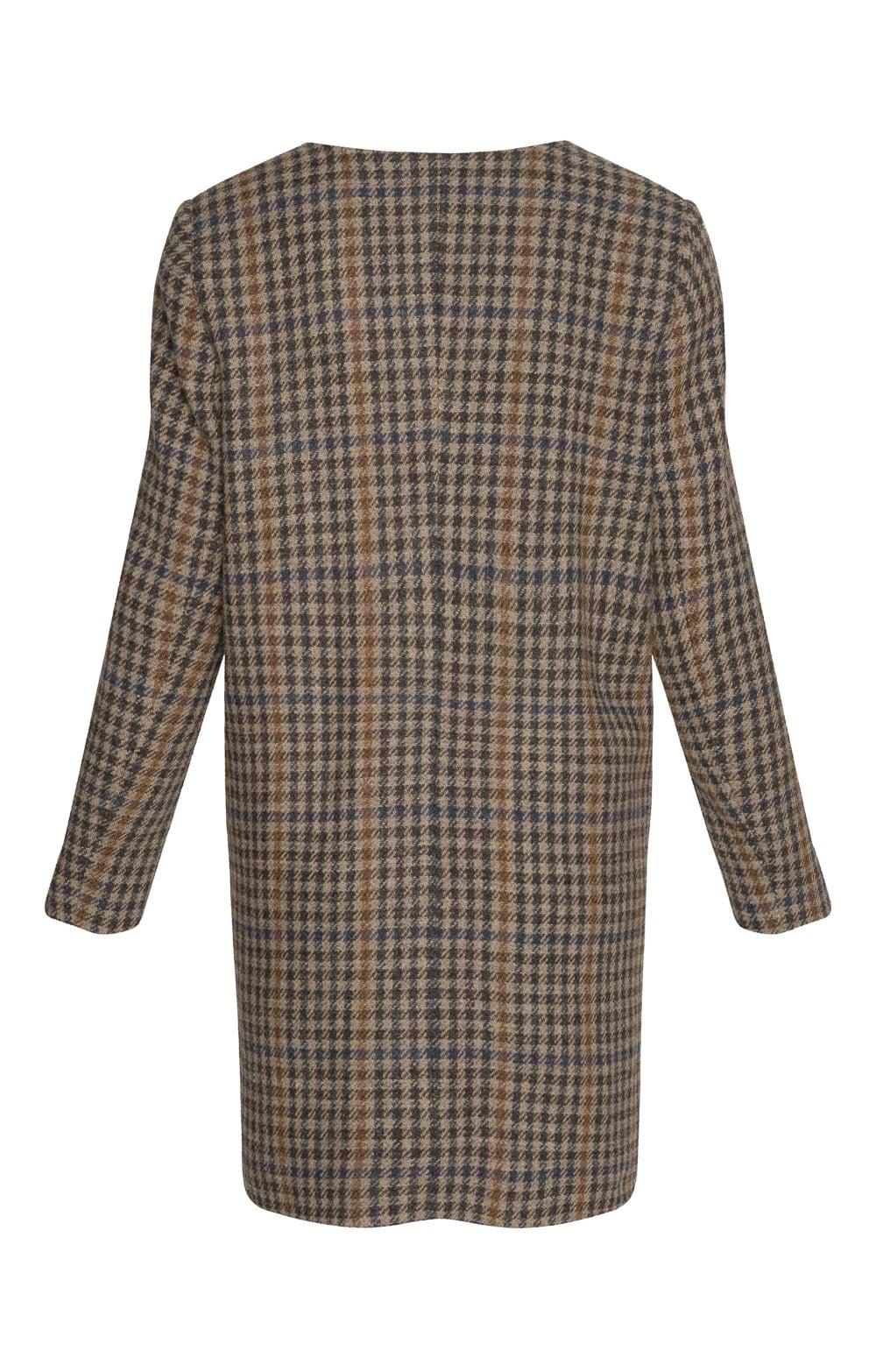 Ladies Harris Tweed® 3-in-1 Coat, Brown - House of Bruar