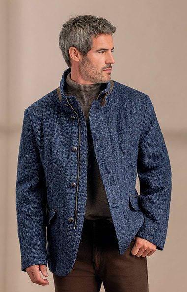 Men's Harris Tweed® Tulchan Coat