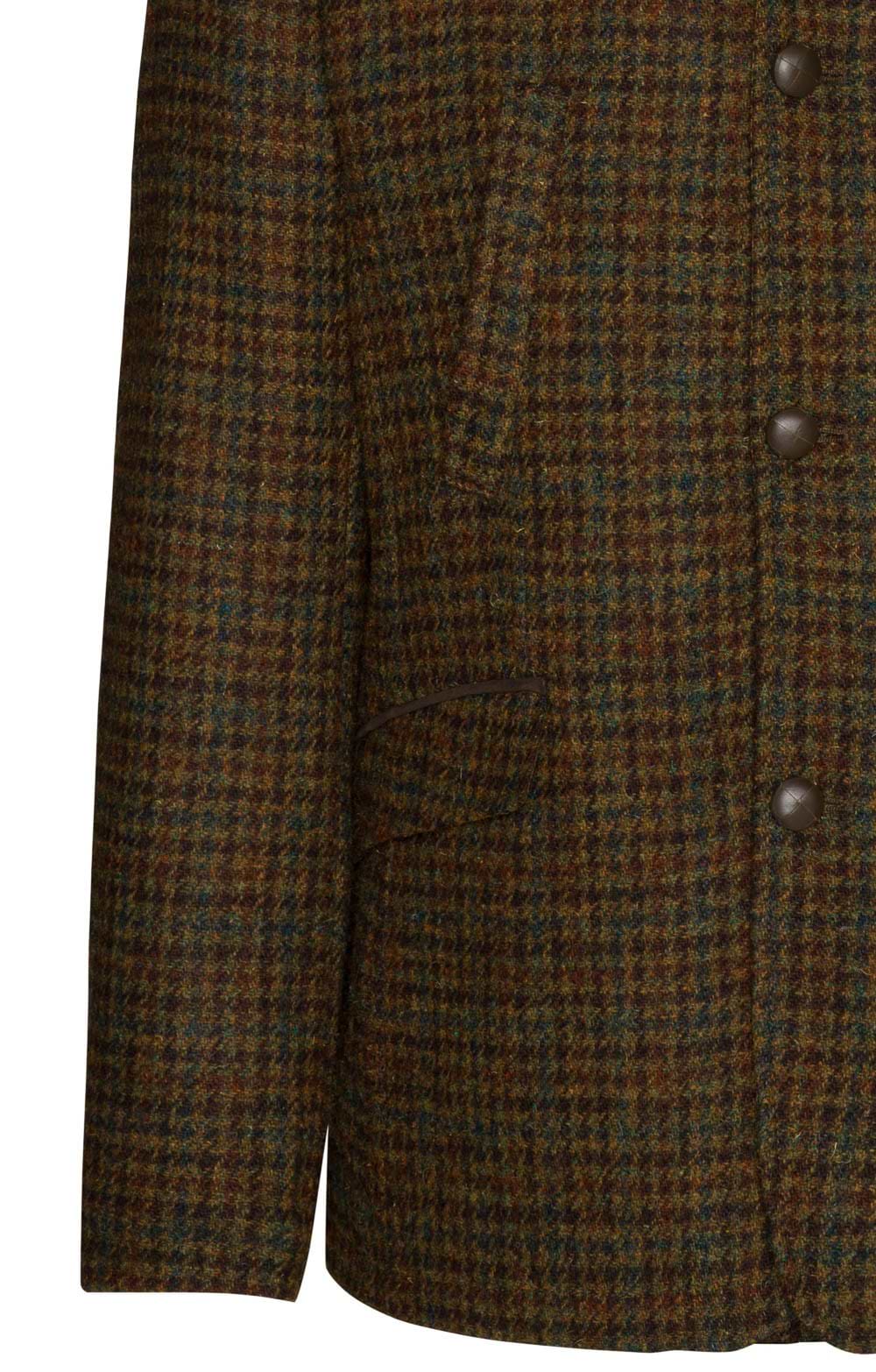 Men's Harris Tweed® Tulchan Coat, Green - House of Bruar