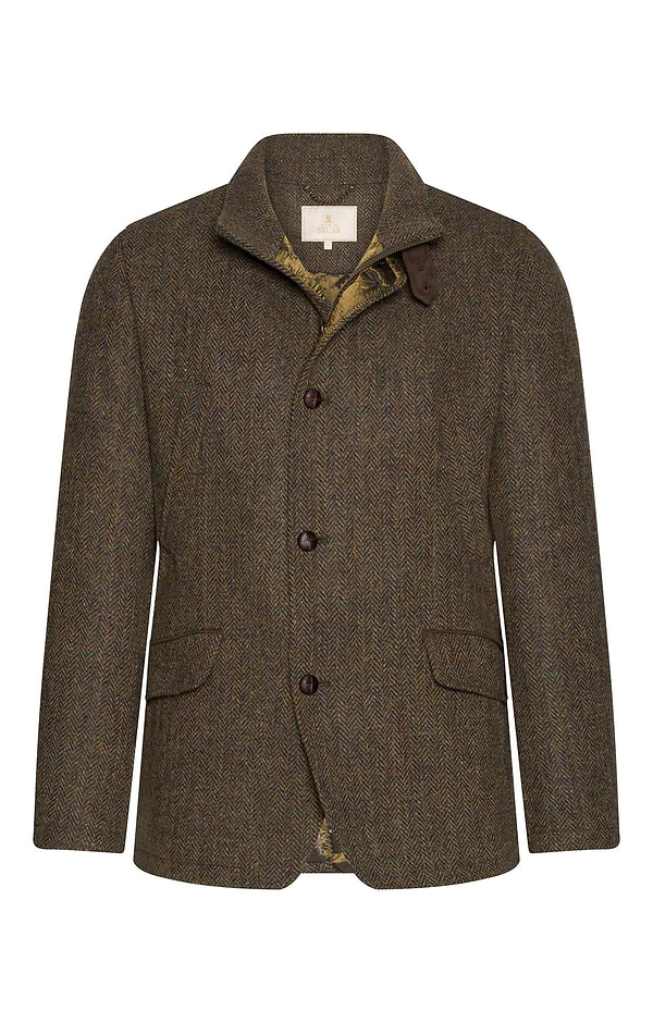 Men's Harris Tweed® Tulchan Coat