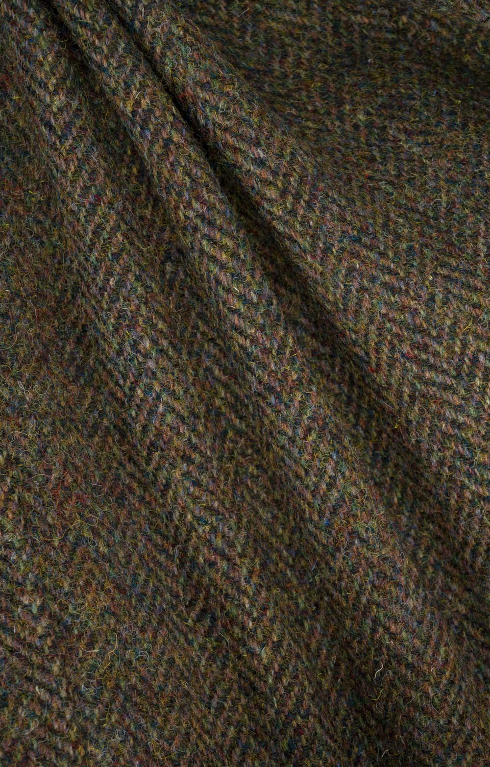 Men's Harris Tweed® Tulchan Coat, Green - House of Bruar