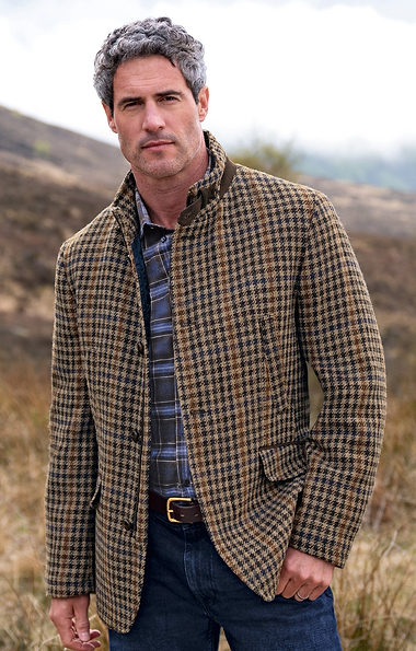 Men's Harris Tweed® Tulchan Coat
