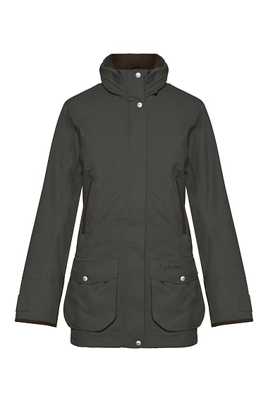 Ladies Schoffel Teal Ultralight Coat