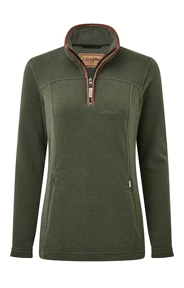 Ladies Schoffel Tilton 1/4 Zip Fleece