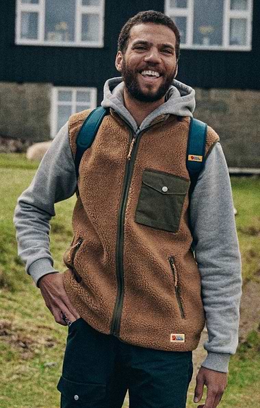 Men's Fjallraven Vardag Pile Fleece Vest