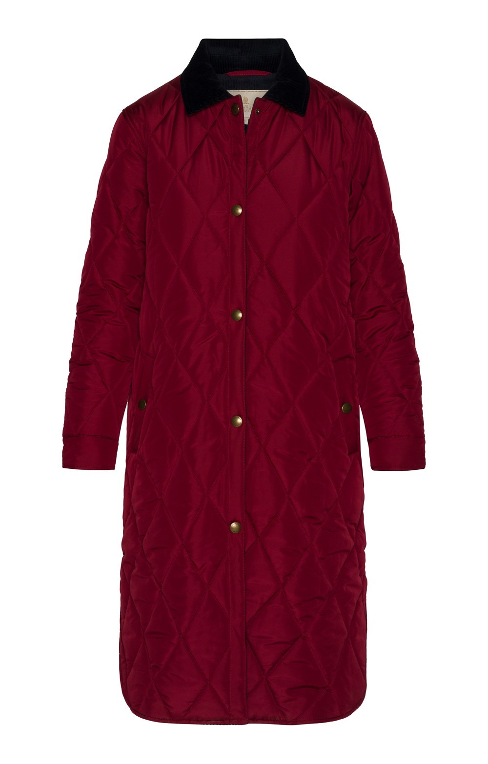 knee length dresses for ladies Women's Harris Tweed Coat - Zoe - Red Twill (Sizes 12 and 14 remaining main image 1