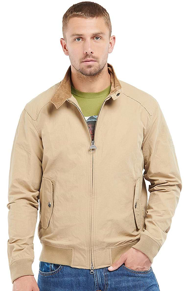 Men's Barbour International Steve McQueen Harrington Jacket