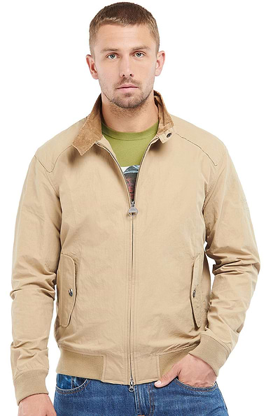 Men's Barbour International Steve McQueen Harrington Jacket