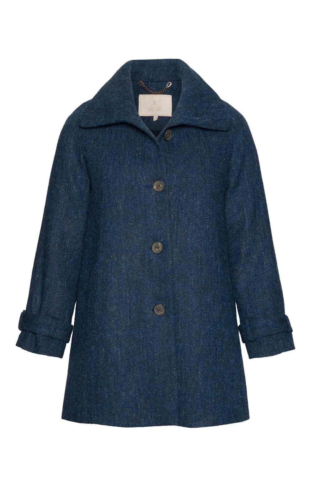 Ladies Harris Tweed® Raglan Coat - House of Bruar