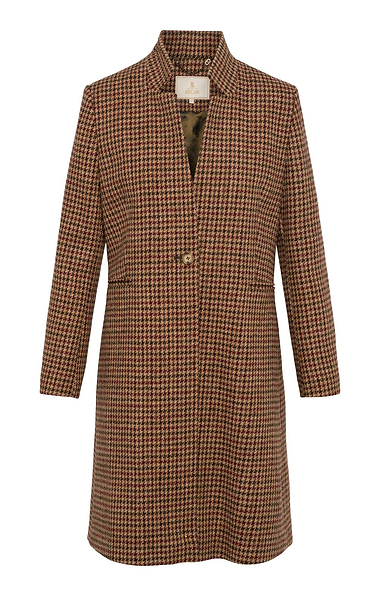 Ladies Harris Tweed® Notch Collar Coat