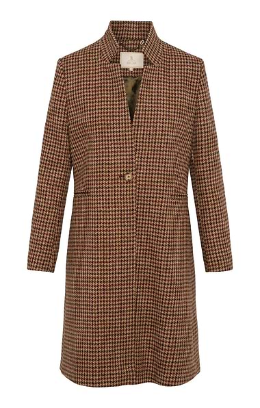 Ladies Harris Tweed® Notch Collar Coat