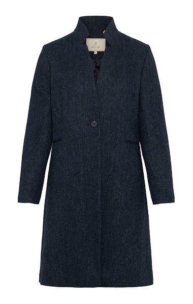Ladies Harris Tweed® Notch Collar Coat