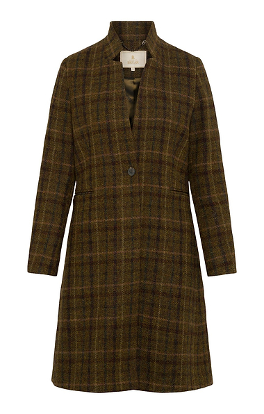 Ladies Harris Tweed® Notch Collar Coat