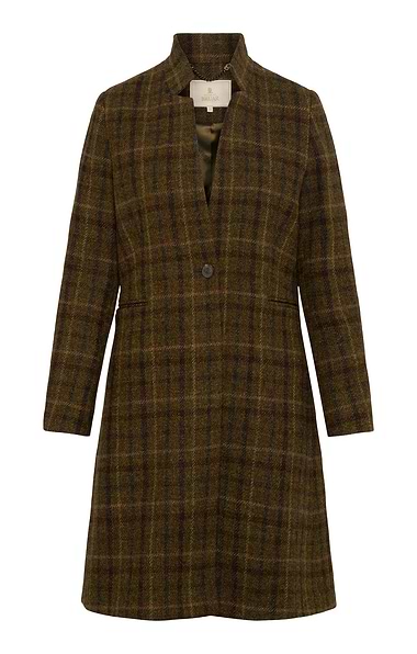 Ladies Harris Tweed® Notch Collar Coat