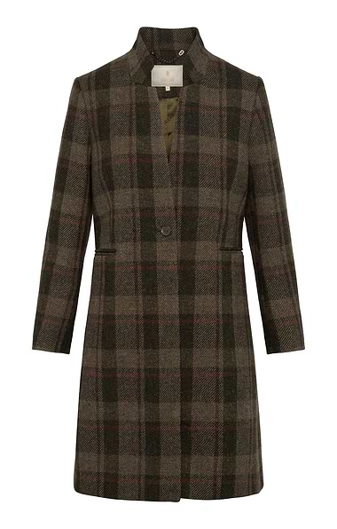 Ladies Harris Tweed® Notch Collar Coat