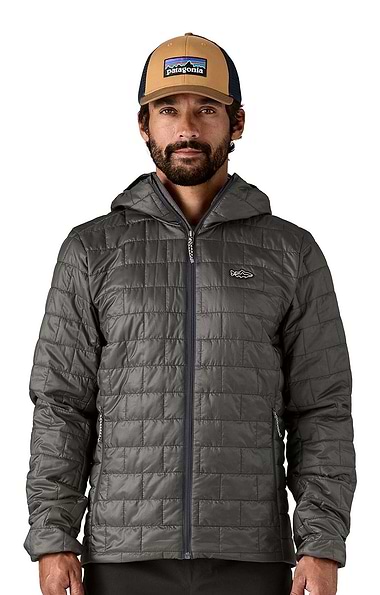 Men's Patagonia Nano Puff Fitzroy Trout Hoodie