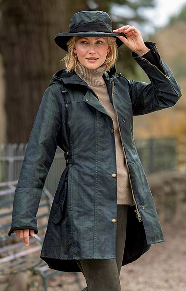 Ladies British-Made Katrina Wax Jacket