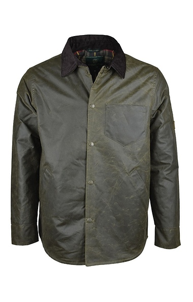 Men's British Made Wax Overshirt