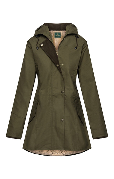Ladies House of Bruar British-Made Katrina Cotton Jacket
