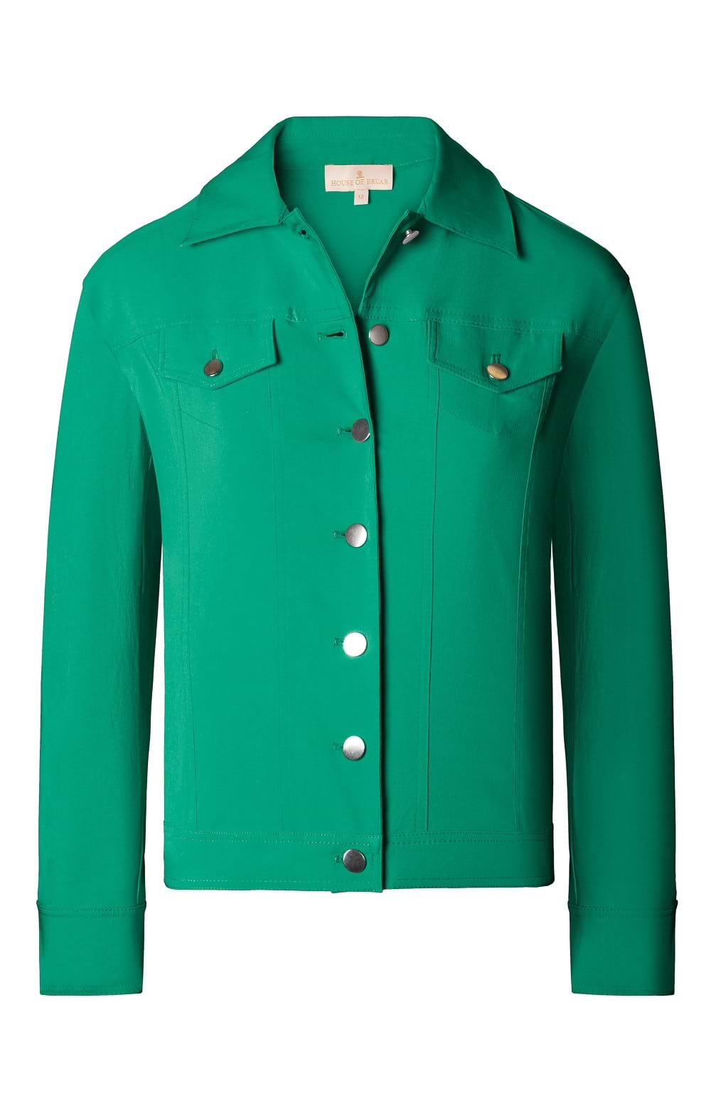 Ladies Bruar-exclusive Jean Jacket, Green House of Bruar