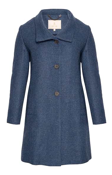 Ladies Tweed Funnel Coat