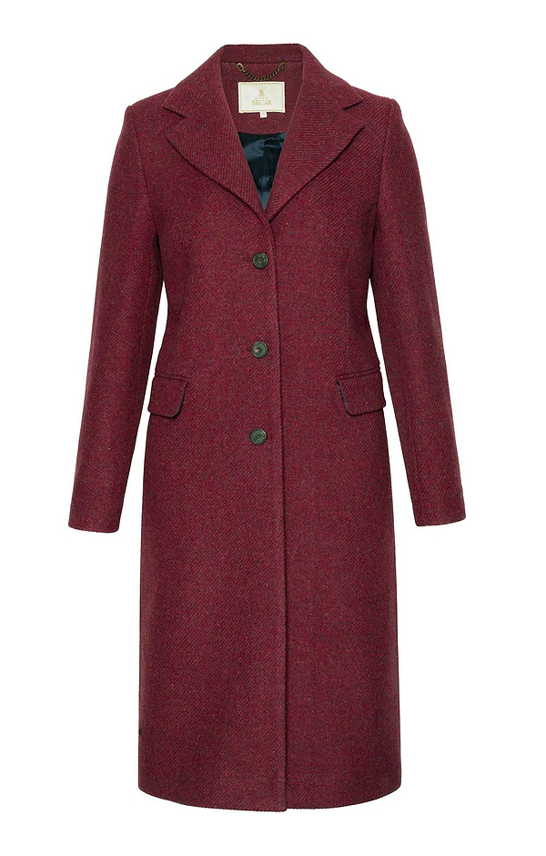 Ladies Tweed College Coat