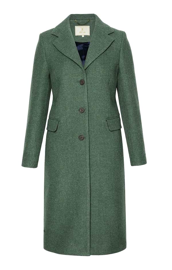 Ladies Tweed College Coat