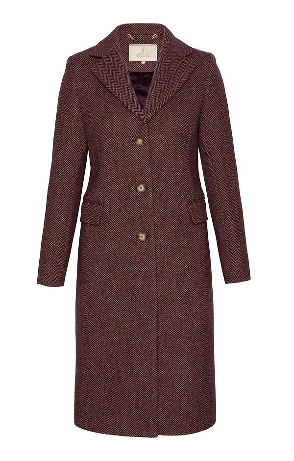 Ladies Tweed College Coat
