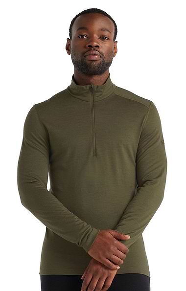 Men's Icebreaker Oasis Long Sleeve Half Zip