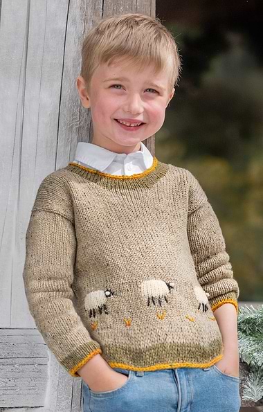 Child's Merino Sheep Sweater