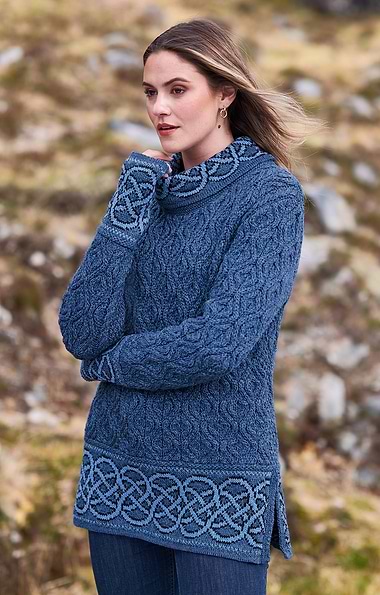 Ladies Celtic Ranleigh Roll Neck