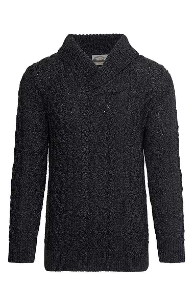 Men's Shawl Collar Sweater